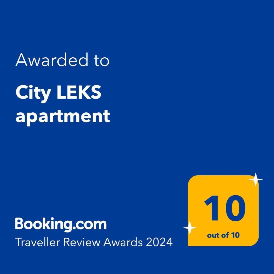 City Leks Apartment Skopje Eksteriør billede