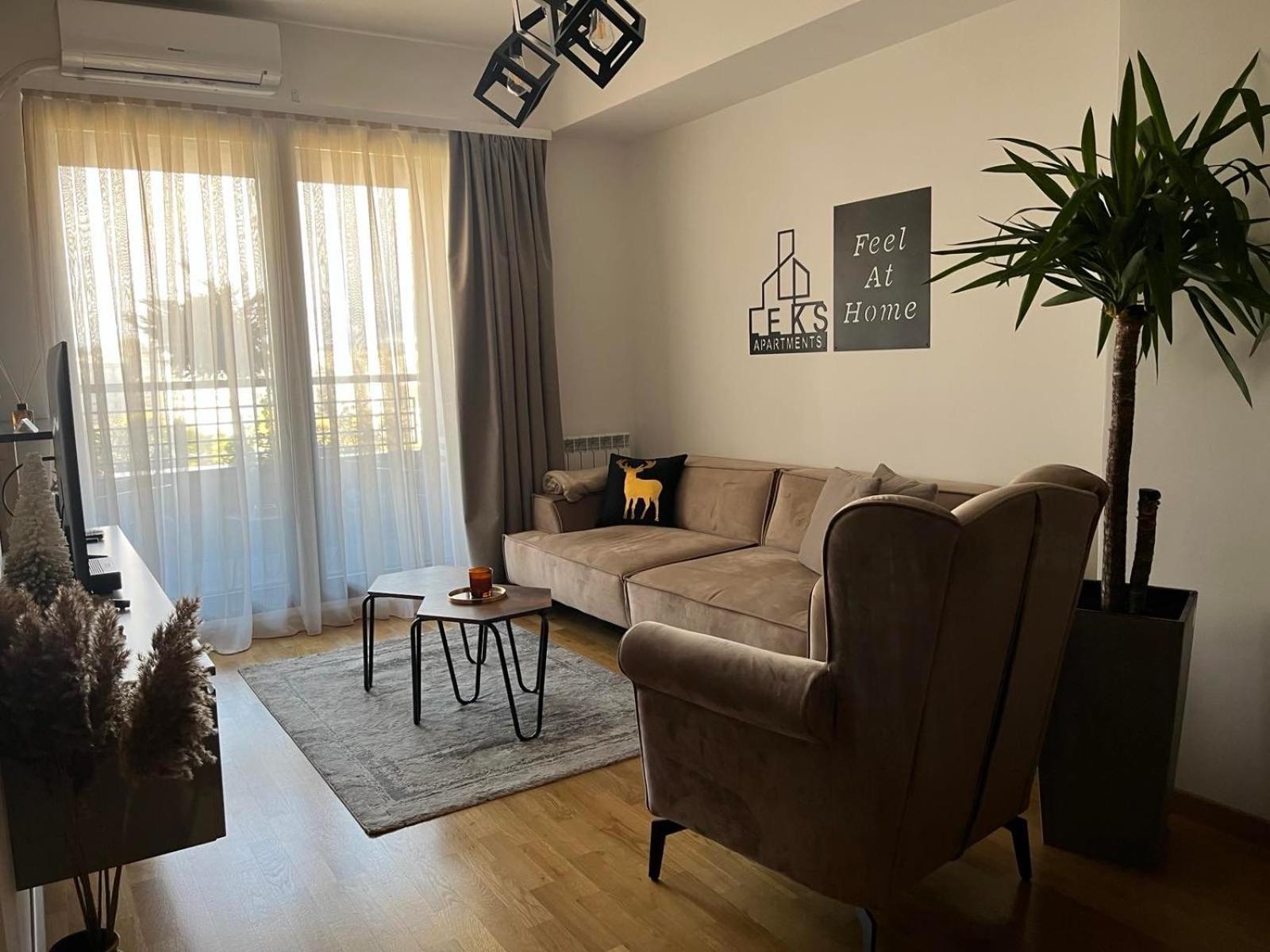 City Leks Apartment Skopje Eksteriør billede