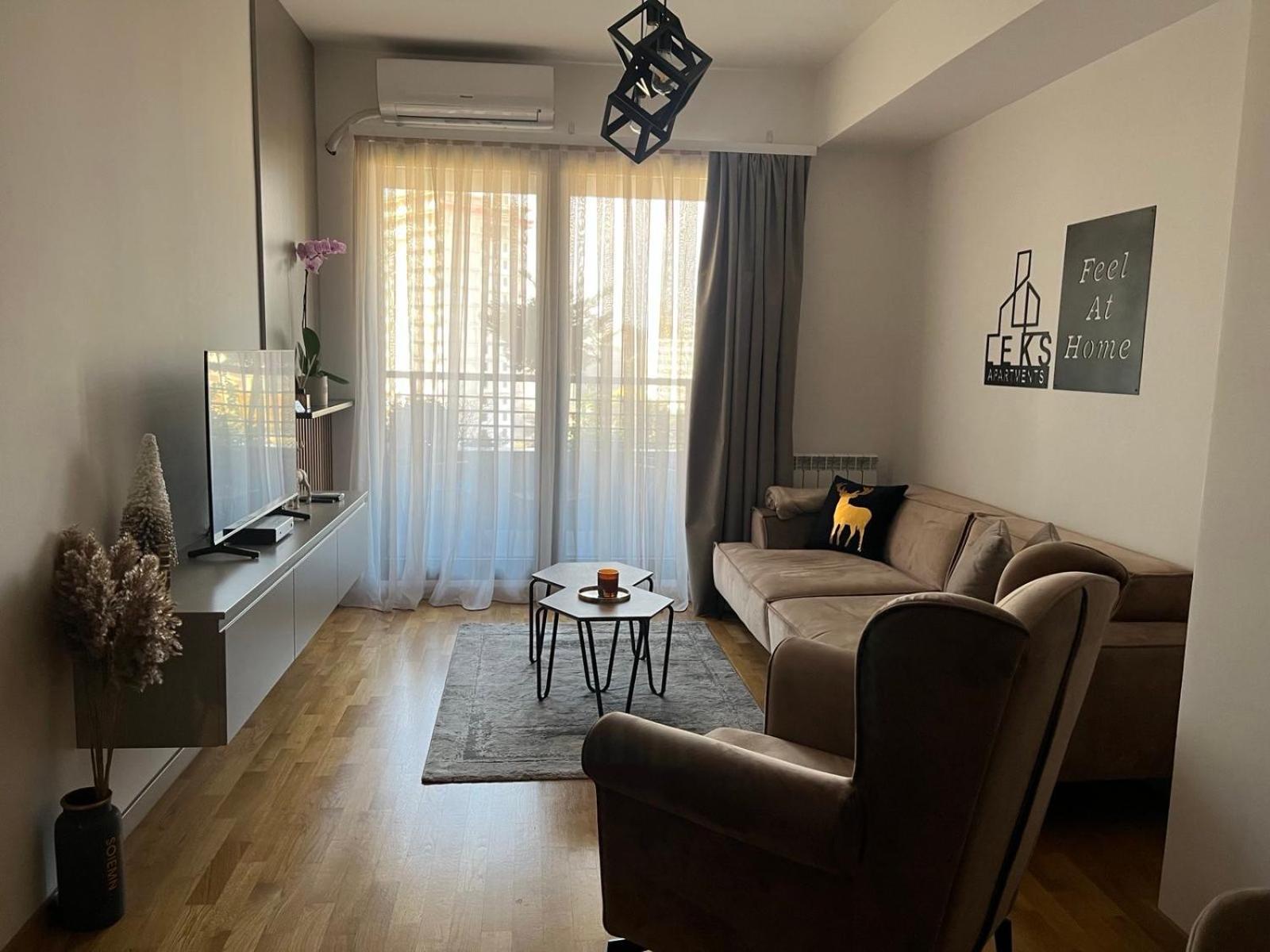 City Leks Apartment Skopje Eksteriør billede