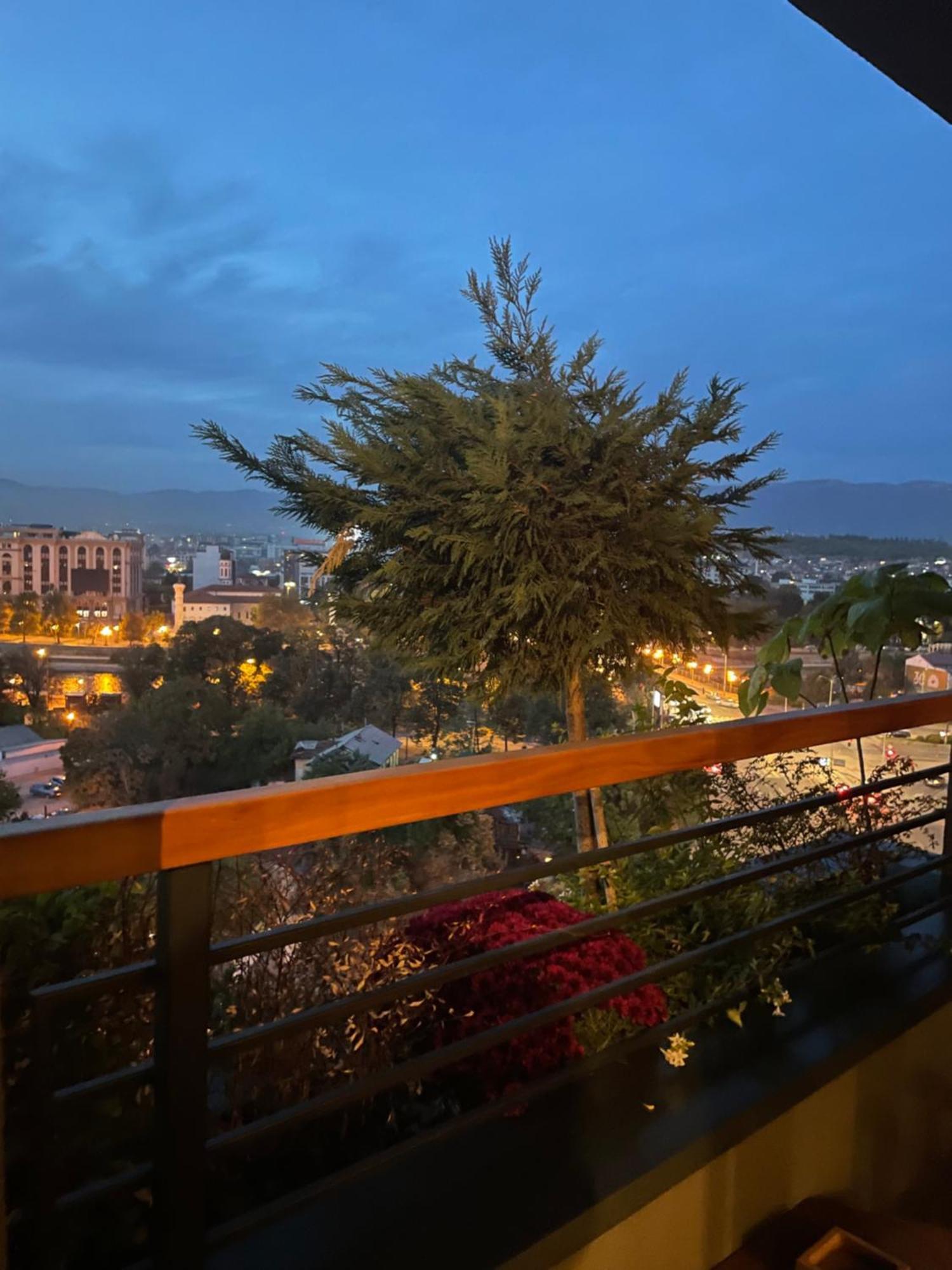 City Leks Apartment Skopje Eksteriør billede